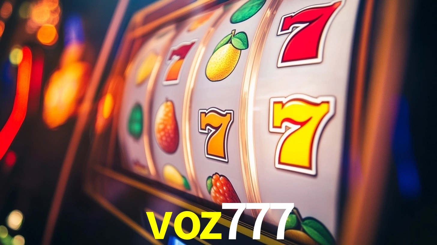 voz777 App Interface